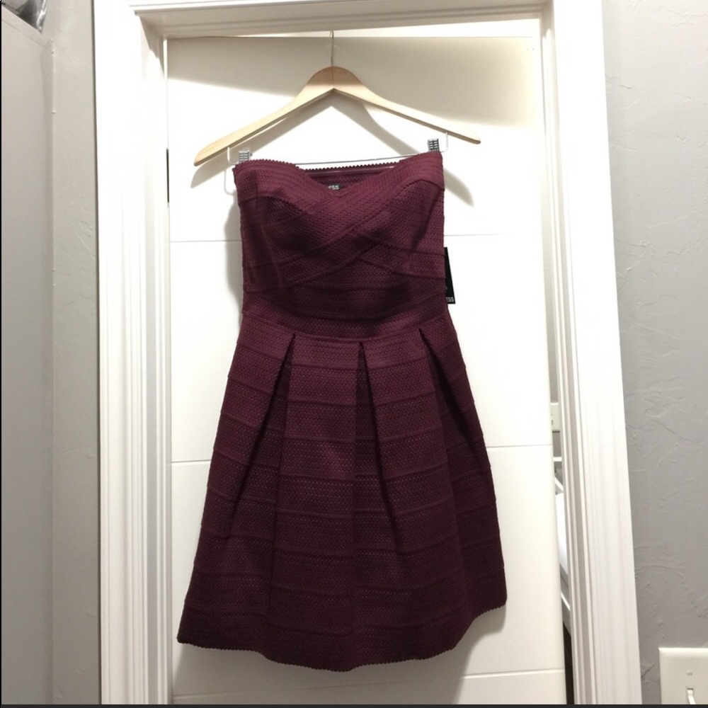 Express Maroon Dress